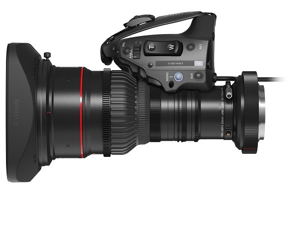 8K 방송 카메라 전용 포터블 줌 렌즈 7x10.7 KAS S