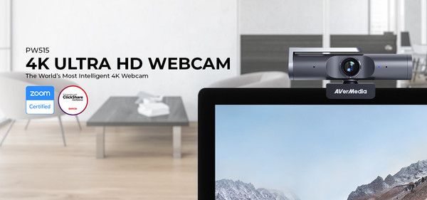 4K 울트라 HD 웹캠 PW515