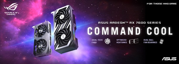  ASUS ROG Strix & ASUS Dual AMD Radeon RX 7600